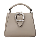 Jimmy Choo Gray Leather Handbag