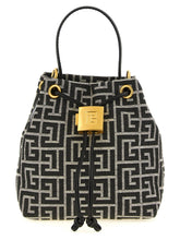 Balmain Bicolor Polyester Handbag