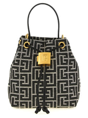 Balmain Bicolor Polyester Handbag
