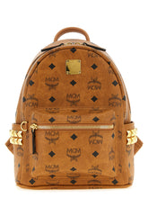 MCM Brown Polyethylene Backpack