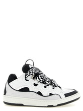 Lanvin Bicolor Calfskin Chunky Sneakers