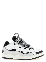 Lanvin Bicolor Calfskin Chunky Sneakers