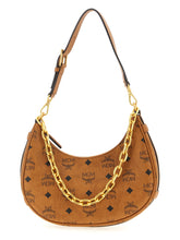 MCM Brown Polyethylene Shoulder Bag