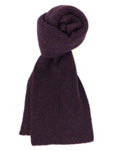 Dries Van Noten Purple Wool Foulard