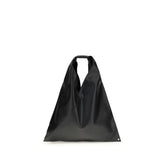 MM6 Black Polyethylene Handbag
