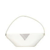 The Attico White Leather Handbag