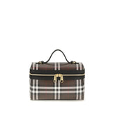 Burberry Brown Cotton Shoulder Bag