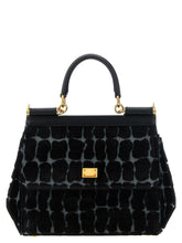 Dolce & Gabbana Black Cotton Handbag