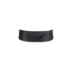 Jacquemus Black Calf Leather Bos Taurus High-Waist Belt