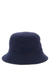 Fendi Blue Cotton Bucket Hat