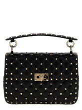 Valentino Garavani Black Lamb Leather Shoulder Bag