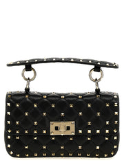 Valentino Garavani Black Lamb Leather Handbag