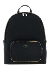 Burberry Black Polyester Backpack