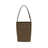 The Row Brown Calf Leather Bos Taurus Shoulder Bag