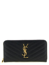Saint Laurent Black Calfskin Cardholder