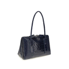 The Attico Blue Calf Leather Bos Taurus Shoulder Bag