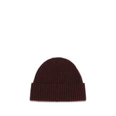 Brunello Cucinelli Bordeaux Cashmere Beanie