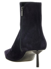 LE SILLA Blue Lambskin Ankle Boots