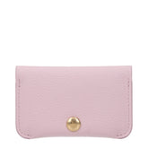 Burberry Pink Leather Cardholder