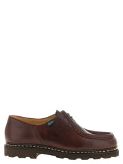 PARABOOT Brown Calfskin Oxfords And Derbies
