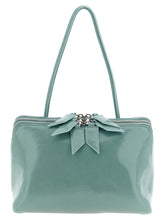 The Attico Blue Calfskin Shoulder Bag