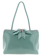 The Attico Blue Calfskin Shoulder Bag