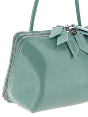 The Attico Blue Calfskin Shoulder Bag