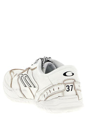 Balenciaga White Calfskin Athletic Sneakers