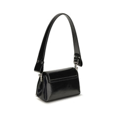 Vivienne Westwood Black Calf Leather Bos Taurus Handbag