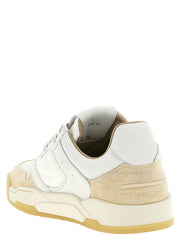 Christian Louboutin Beige Calfskin Low Top Sneakers