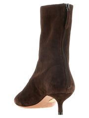 Aquazzura Brown Calfskin Ankle Boots