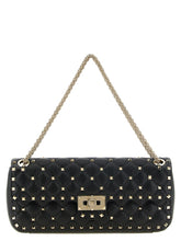 Valentino Garavani Black Goatskin Shoulder Bag