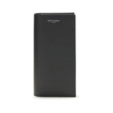 Saint Laurent Black Calf Leather Bos Taurus Wallet