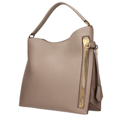 Tom Ford Beige Leather Handbag
