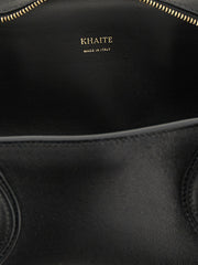 Khaite Black Lamb Leather Shoulder Bag