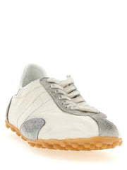 Maison Margiela Gray Cashmere Athletic Sneakers