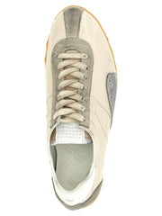 Maison Margiela Gray Cashmere Athletic Sneakers