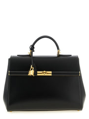 Dolce & Gabbana Black Lamb Leather Handbag