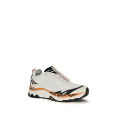 Off-White Multicolor Polyester Athletic Sneakers