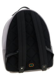 Valentino Garavani Gray Polyester Backpack