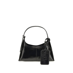Marc Jacobs Black Calf Leather Bos Taurus Shoulder Bag