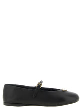 Prada Black Lamb Leather Ballet Flats