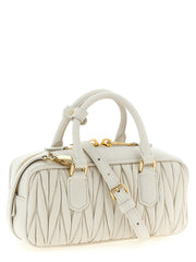 Miu Miu White Leather Handbag