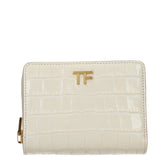 Tom Ford Beige Leather Wallet