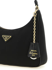 Prada Black Recycled Polyamide Shoulder Bag