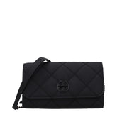 Tory Burch Black Leather Clutch Bag