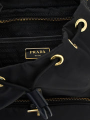 Prada Black Recycled Polyamide Backpack