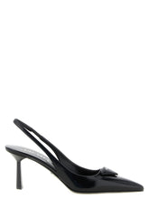 Prada Black Calfskin High Heel Pumps
