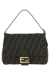Fendi Brown Polyester Shoulder Bag