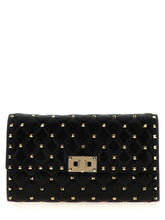 Valentino Garavani Black Lamb Leather Shoulder Bag